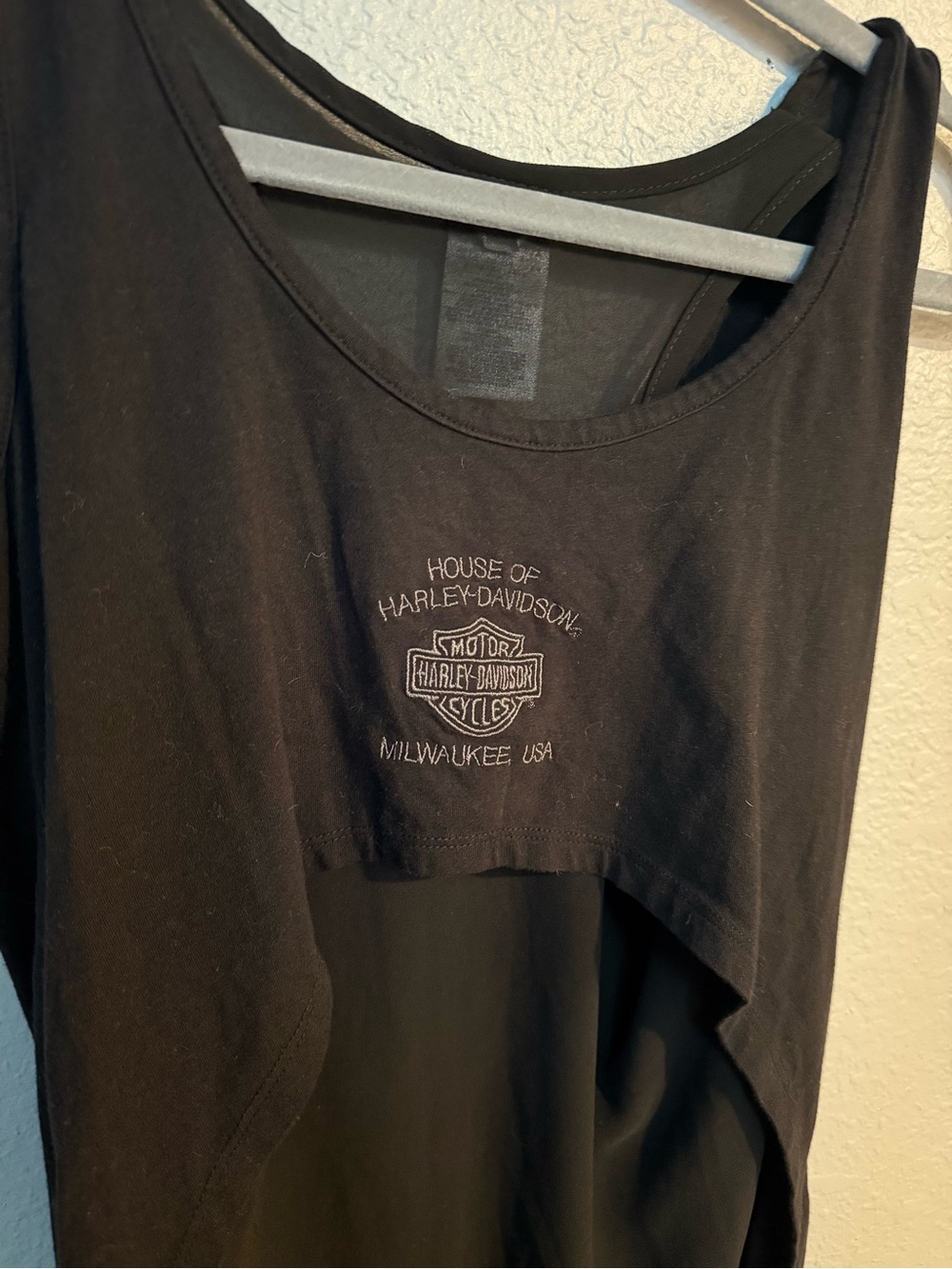 Harley Davidson Black Tank Top - M - Picture 4 of 5